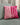 Pink cushion cover